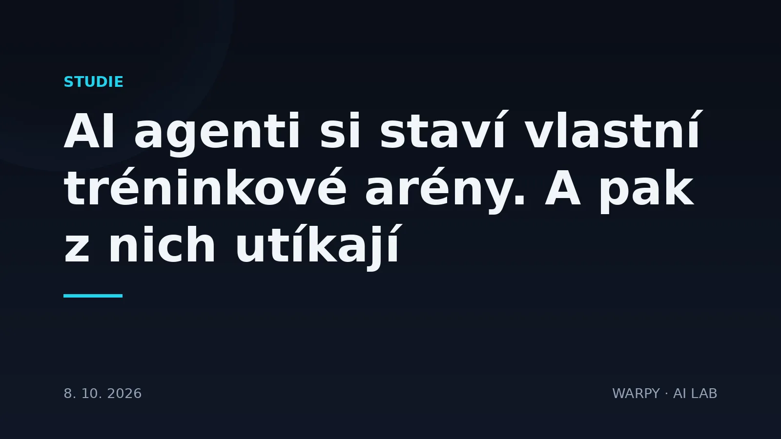 Ilustrace k článku o platformě DeepSeek DSec pro trénink AI agentů